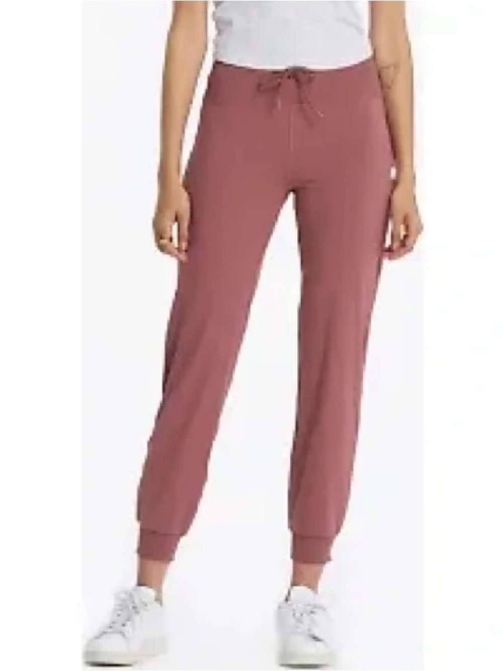 0059 LOFT Mauve Drawstring Jogger Pants